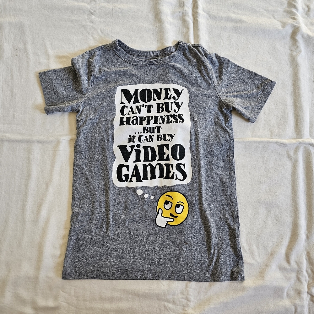OshKosh B'gosh Gray Graphic Tee